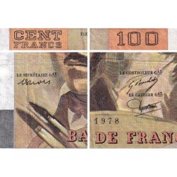 F 68-01 - 1978 - 100 francs - Delacroix - Série S.1 - Etat : TB