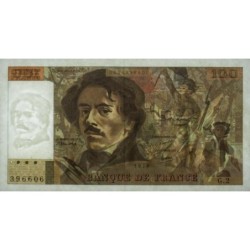 F 68-02 - 1978 - 100 francs - Delacroix - Série G.2 - Etat : TB+