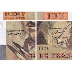 F 68-02 - 1978 - 100 francs - Delacroix - Série R.2 - Etat : SUP