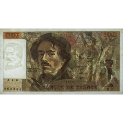F 68-02 - 1978 - 100 francs - Delacroix - Série R.2 - Etat : SUP