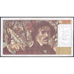 F 68-02 - 1978 - 100 francs - Delacroix - Série U.2 - Etat : TB-