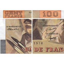 F 68-03 - 1978 - 100 francs - Delacroix - Série B.3 - Etat : TTB