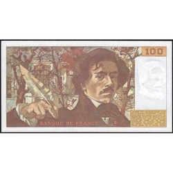 F 68-03 - 1978 - 100 francs - Delacroix - Série D.3 - Etat : TTB+