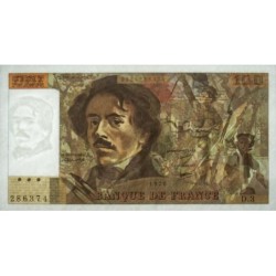 F 68-03 - 1978 - 100 francs - Delacroix - Série D.3 - Etat : TTB+