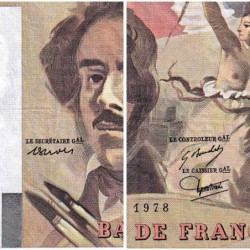 F 69-01d - 1978 - 100 francs - Delacroix - Série Y.5 - Etat : TTB-