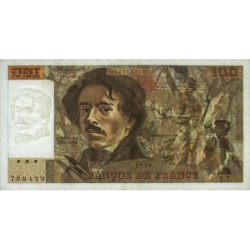 F 69-01d - 1978 - 100 francs - Delacroix - Série S.7 - Etat : TTB-