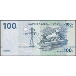 Rép. Démocr. du Congo - Pick 98B - 100 francs - Série MF E - 04/01/2022 - Etat : NEUF
