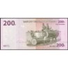 Rép. Démocr. du Congo - Pick 99B - 200 francs - Série ND X - 04/01/2022 - Etat : NEUF
