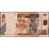 Rép. Démocr. du Congo - Pick 102d_2 - 5'000 francs - Série RA K - 04/01/2022 - Etat : NEUF
