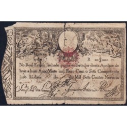 Portugal - Pick 30a - 20'000 reis - 1826 - Etat : B