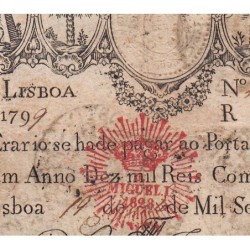 Portugal - Pick 41a - 10'000 reis - 1828 - Etat : TB-