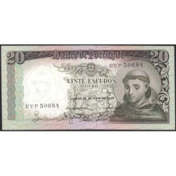 Portugal - Pick 167_1 - 20 escudos - Série EVP - 26/05/1964 - Etat : SUP+