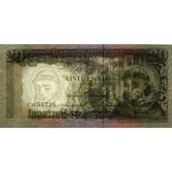 Portugal - Pick 167_3 - 20 escudos - Série CH - 26/05/1964 - Etat : SPL