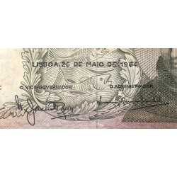 Portugal - Pick 167_4b - 20 escudos - Série CHD - 26/05/1964 - Etat : TB