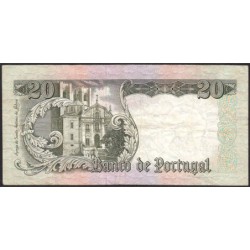 Portugal - Pick 167_5 - 20 escudos - Série BHB - 26/05/1964 - Etat : TB