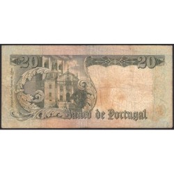 Portugal - Pick 167_5 - 20 escudos - Série DTB - 26/05/1964 - Etat : B