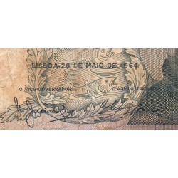 Portugal - Pick 167_5 - 20 escudos - Série DTB - 26/05/1964 - Etat : B