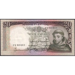Portugal - Pick 167_6 - 20 escudos - Série FN - 26/05/1964 - Etat : TTB