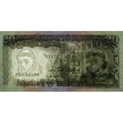 Portugal - Pick 167_6 - 20 escudos - Série EZD - 26/05/1964 - Etat : NEUF