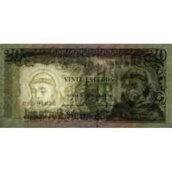 Portugal - Pick 167_7 - 20 escudos - Série CZS - 26/05/1964 - Etat : SPL