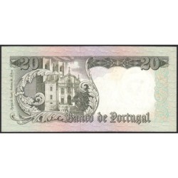 Portugal - Pick 167_7 - 20 escudos - Série DVV - 26/05/1964 - Etat : pr.NEUF