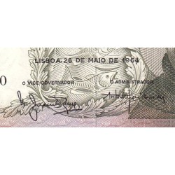 Portugal - Pick 167_7 - 20 escudos - Série DVV - 26/05/1964 - Etat : pr.NEUF