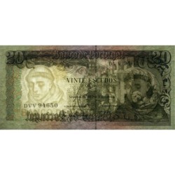Portugal - Pick 167_7 - 20 escudos - Série DVV - 26/05/1964 - Etat : pr.NEUF