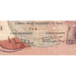 Portugal - Pick 168_a1 - 50 escudos - Série LX - 26/02/1964 - Etat : TB-