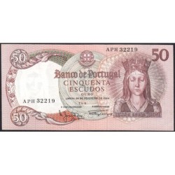 Portugal - Pick 168_a1 - 50 escudos - Série APH - 26/02/1964 - Etat : TTB