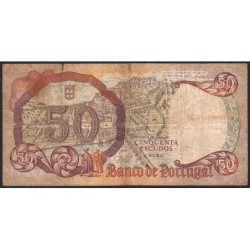 Portugal - Pick 168_a2 - 50 escudos - Série T - 26/02/1964 - Etat : B
