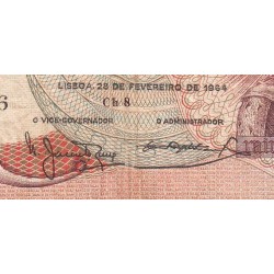 Portugal - Pick 168_a2 - 50 escudos - Série T - 26/02/1964 - Etat : B