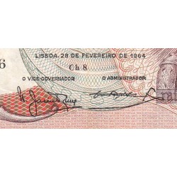 Portugal - Pick 168_a2 - 50 escudos - Série ALN - 26/02/1964 - Etat : TTB