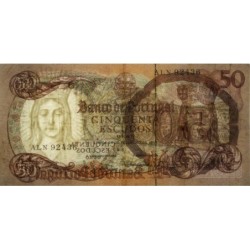 Portugal - Pick 168_a2 - 50 escudos - Série ALN - 26/02/1964 - Etat : TTB