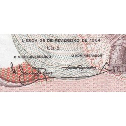 Portugal - Pick 168_a2 - 50 escudos - Série BSD - 26/02/1964 - Etat : SUP