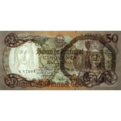 Portugal - Pick 168_a4a - 50 escudos - Série V - 26/02/1964 - Etat : NEUF