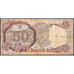 Portugal - Pick 168_a4b - 50 escudos - Série BCM - 26/02/1964 - Etat : B