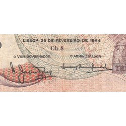 Portugal - Pick 168_a4b - 50 escudos - Série BCM - 26/02/1964 - Etat : B