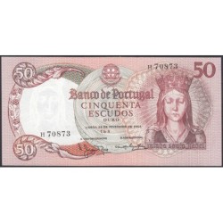 Portugal - Pick 168_a6 - 50 escudos - Série H - 26/02/1964 - Etat : NEUF