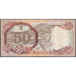 Portugal - Pick 168_a7 - 50 escudos - Série EB - 26/02/1964 - Etat : TB