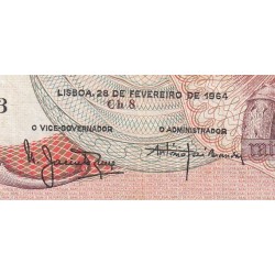 Portugal - Pick 168_a7 - 50 escudos - Série EB - 26/02/1964 - Etat : TB