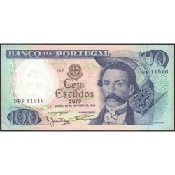 Portugal - Pick 169a_a1 - 100 escudos - Série DFB - 30/11/1965 - Etat : TTB-