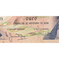 Portugal - Pick 169a_a3 - 100 escudos - Série CTF - 30/11/1965 - Etat : TB-