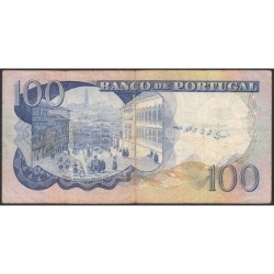 Portugal - Pick 169a_a3 - 100 escudos - Série CVF - 30/11/1965 - Etat : TB-