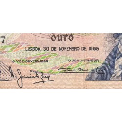 Portugal - Pick 169a_a3 - 100 escudos - Série CVF - 30/11/1965 - Etat : TB-