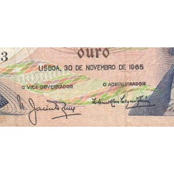 Portugal - Pick 169a_a6 - 100 escudos - Série DRR - 30/11/1965 - Etat : TB