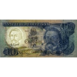 Portugal - Pick 169a_a7 - 100 escudos - Série CJT - 30/11/1965 - Etat : TTB