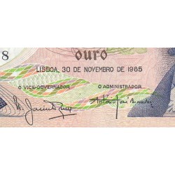 Portugal - Pick 169a_a7 - 100 escudos - Série DLZ - 30/11/1965 - Etat : TB+