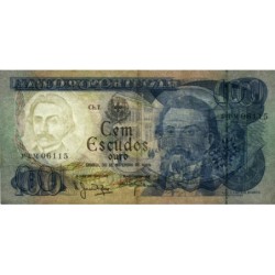 Portugal - Pick 169a_a7 - 100 escudos - Série FTM - 30/11/1965 - Etat : TTB+