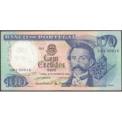 Portugal - Pick 169a_c4- 100 escudos - Série GMX - 30/11/1965 - Etat : TB+