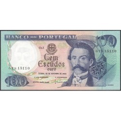 Portugal - Pick 169a_d5 - 100 escudos - Série GTS - 30/11/1965 - Etat : pr.NEUF
